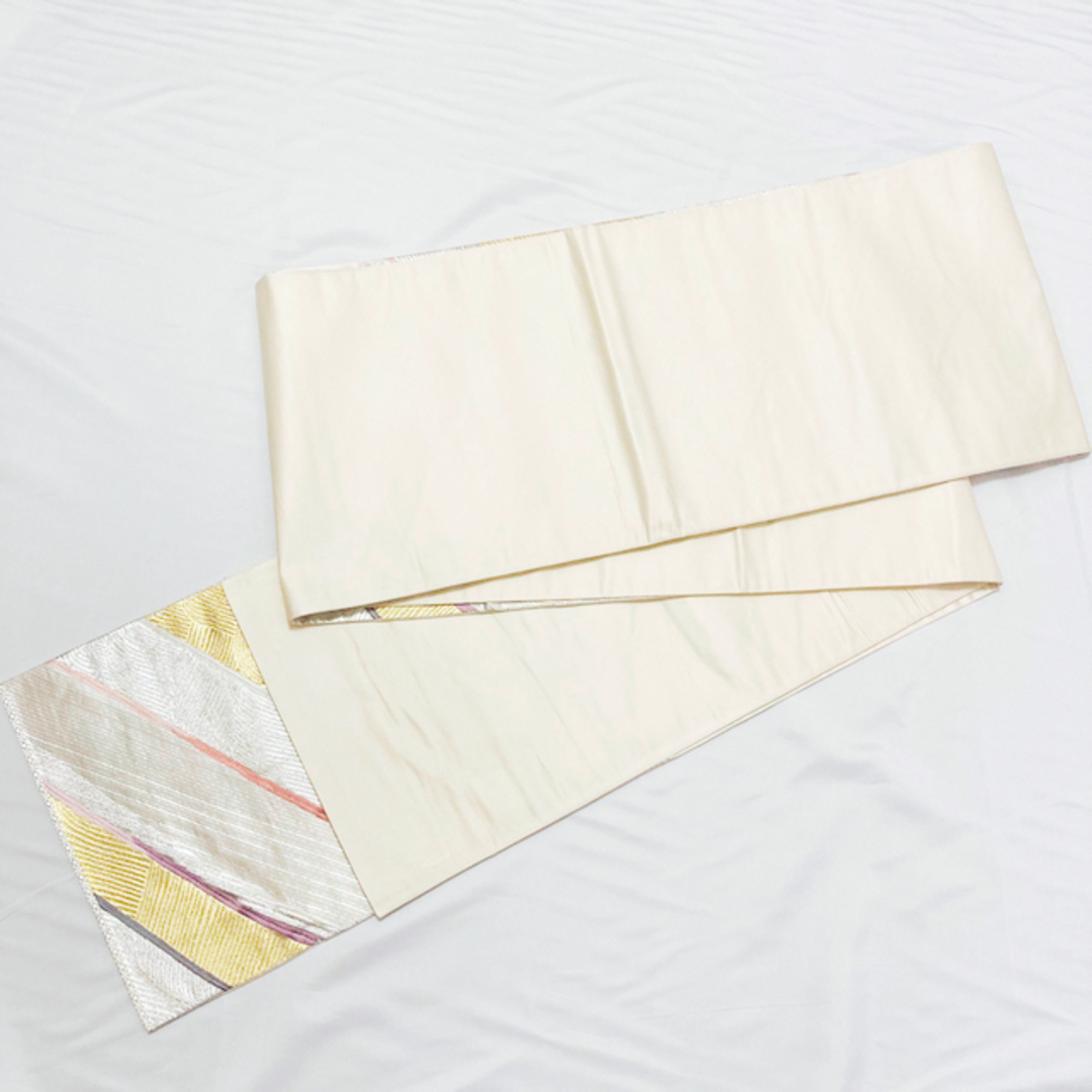 正絹　袋帯 レディースの水着/浴衣(帯)の商品写真