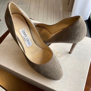 JIMMY CHOO - ジミーチュウ パンプス ハイヒール 36 23 グレーの通販