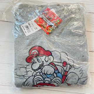 ユニクロ(UNIQLO)の新品 KIDS マリオカートフレンドシップスウェットプルパーカ 140cm(ジャケット/上着)