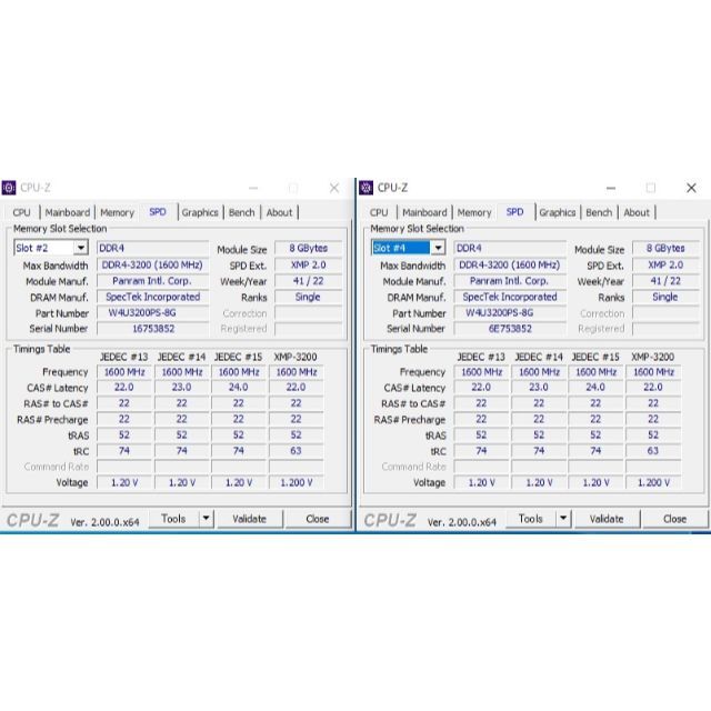 Panram DDR4-3200 8GB×2枚 計16GB デスクトップPC用 1