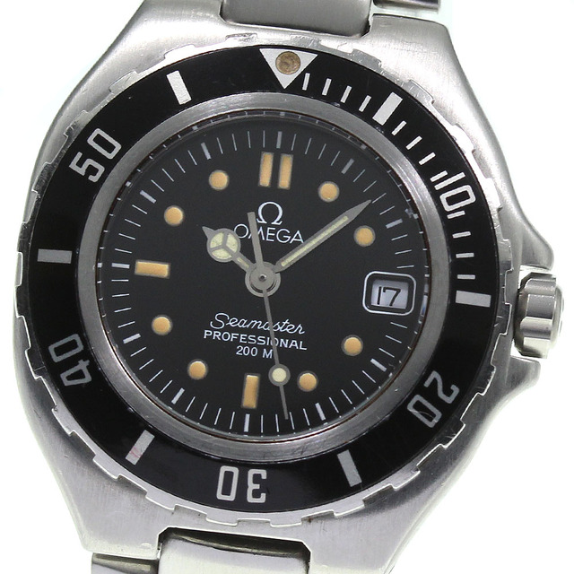 上品なスタイル シーマスター200 OMEGA オメガ - OMEGA デイト _743863