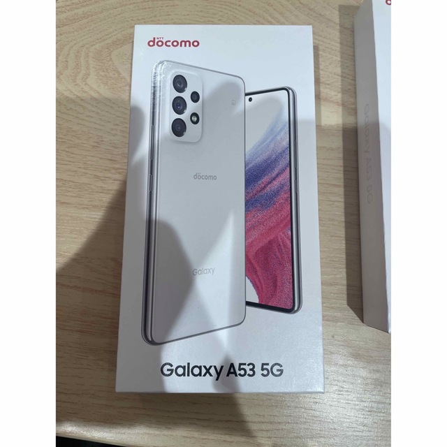 GALAXY A53  白2台　　　新品未開封品