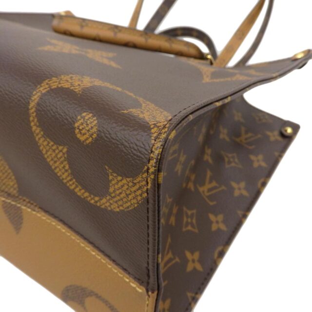 【本物保証】 布袋付 未使用 ルイヴィトン LOUIS VUITTON モノグラム ジャイアント リバース オンザゴー MM 2WAYバッグ 希少 廃番型 M45039