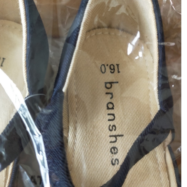 Branshes(ブランシェス)のブランシェス　branshes　サンダル　16センチ キッズ/ベビー/マタニティのキッズ靴/シューズ(15cm~)(サンダル)の商品写真