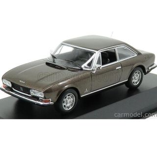 マキシチャンプス 1/43 プジョー 504 クーペ 1976 ブラウン  新品(ミニカー)