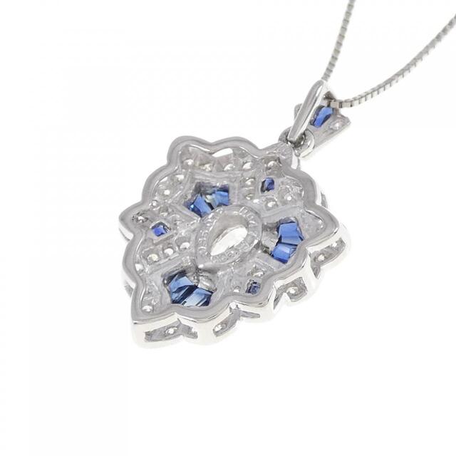 PT サファイヤ ネックレス 0.35CT | www.innoveering.net