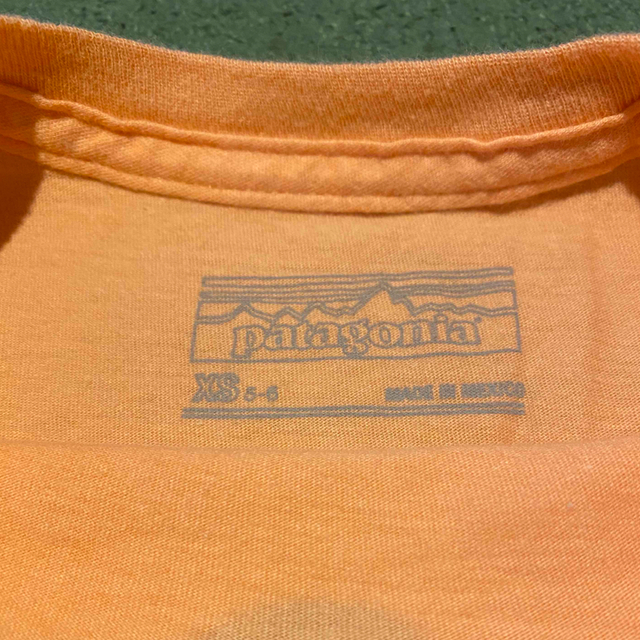 patagonia(パタゴニア)のパタゴニア　キッズTシャツ　XS キッズ/ベビー/マタニティのキッズ服女の子用(90cm~)(Tシャツ/カットソー)の商品写真