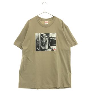 シュプリーム(Supreme)のSUPREME シュプリーム 18AW Mike Kelley Hiding From Indians Tee マイクケリー インディアンス 半袖Tシャツ ブラウン(Tシャツ/カットソー(半袖/袖なし))