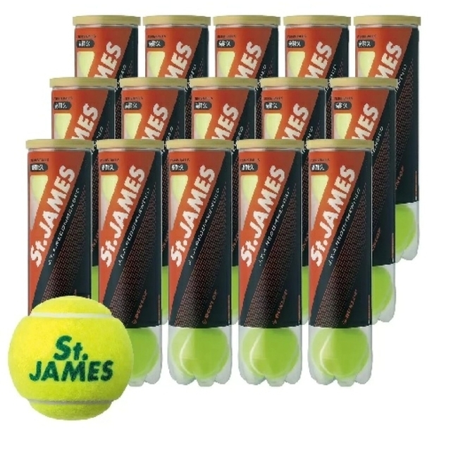 ダンロップ  St.JAMES(セントジェームス)  テニスボール  15缶