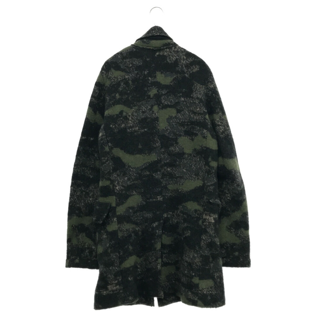 DIESEL - DIESEL ディーゼル HK001592 ウール混カモフラ総柄チェスター