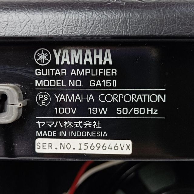 ヤマハ(ヤマハ)の美品　YAMAHA　ヤマハ ギターアンプ GA15Ⅱ　練習用アンプ スマホ/家電/カメラのオーディオ機器(アンプ)の商品写真