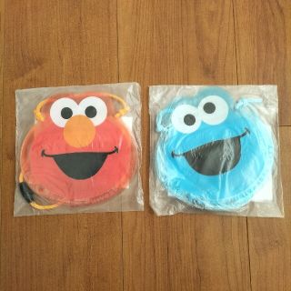 セサミストリート(SESAME STREET)のエルモ.クッキーモンスター　チケットホルダー(キャラクターグッズ)