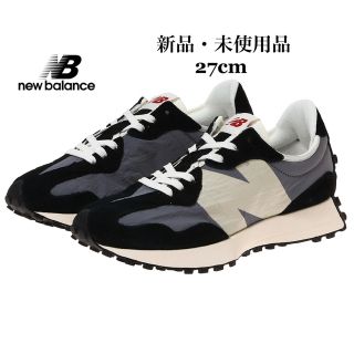 ニューバランス(New Balance)のNEW BALANCE ニューバランス MS327 ブラック グレー メンズ(スニーカー)