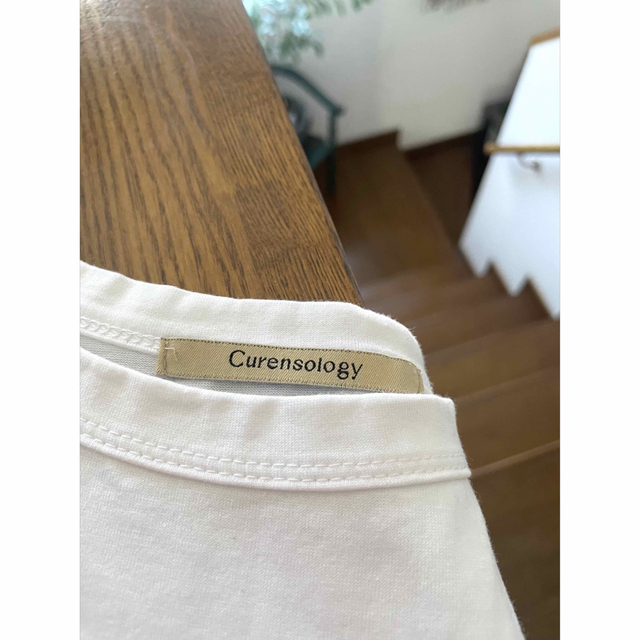 Curensology(カレンソロジー)のCurensologyカレンソロジー　Tシャツ　ノースリーブプルオーバー レディースのトップス(Tシャツ(半袖/袖なし))の商品写真