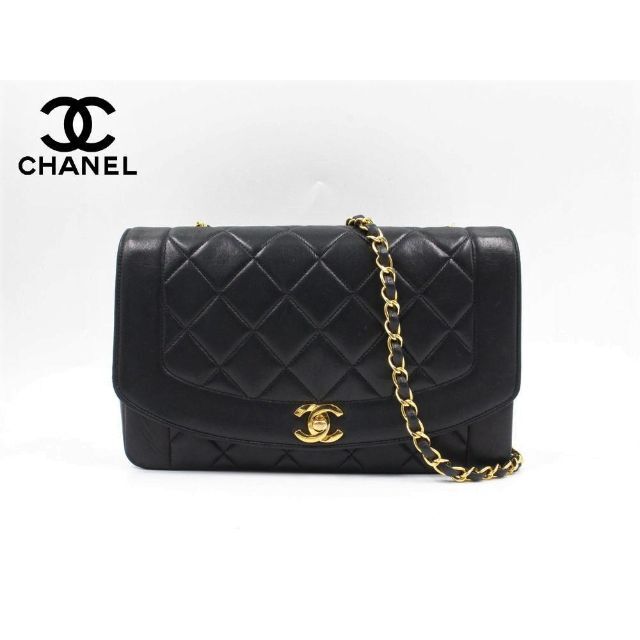 CHANEL★シャネル ダイアナ マトラッセ チェーンショルダーバッ