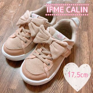 イフミー(IFME)のIFME CALIN  リボン スニーカー ピンク♡(スニーカー)