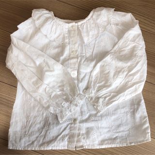 ザラ(ZARA)のZARA 女の子　ブラウス　110 ４歳　５歳(ブラウス)