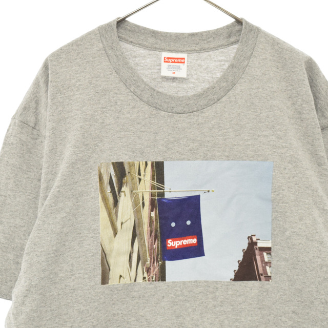 Supreme(シュプリーム)のSUPREME シュプリーム 19AW Banner Tee バナー ショートスリーブ Tシャツ グレー 半袖シャツ メンズのトップス(Tシャツ/カットソー(半袖/袖なし))の商品写真