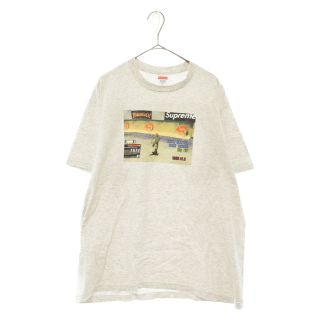 シュプリーム(Supreme)のSUPREME シュプリーム 21AW×Thrasher Game Tee×スラッシャー ゲーム ショートスリーブ Tシャツ グレー 半袖カットソー(Tシャツ/カットソー(半袖/袖なし))