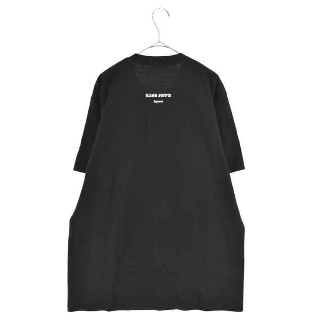 SUPREME シュプリーム 16AW Dash Snow Fair Game Newspaper Tee ニュースペーパープリント半袖Tシャツ ブラック