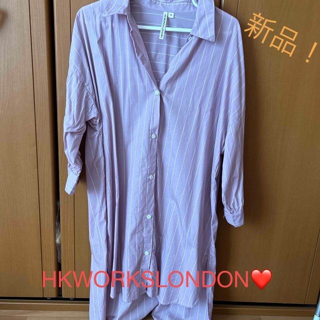 しまむら(シマムラ)の❤️HKWORKSLONDON❤️新品、未使用！早いもの勝ち！最終価格‼️ レディースのトップス(シャツ/ブラウス(長袖/七分))の商品写真