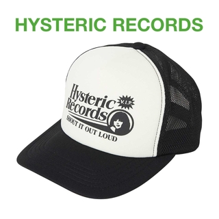23ss新作！HYSTERIC RECORDS メッシュキャップ★完売品！