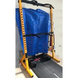 パワーテック社のハーフラックWB-HR16とディプス&チニングバーのセット-