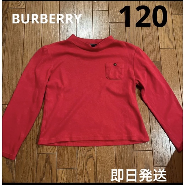 BURBERRY(バーバリー)のバーバリー BURBERRY 女の子 トップス 120 キッズ/ベビー/マタニティのキッズ服女の子用(90cm~)(Tシャツ/カットソー)の商品写真