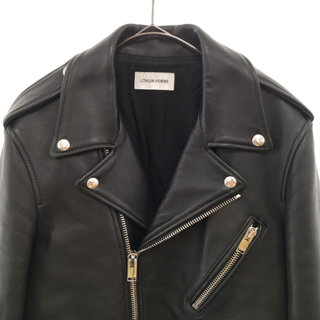 LITHIUM HOMME リチウム オム LAMB LEATHER W-RIDERS ラムレザーダブル