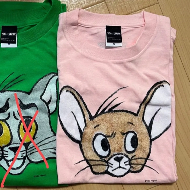 トムとジェリー展(大阪)ショルダーバックとTシャツ(L)