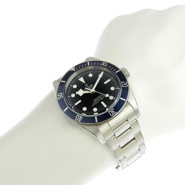 Tudor(チュードル)の【本物保証】 箱・保付 超美品 チューダー TUDOR チュードル ヘリテージ ブラックベイ メンズ 自動巻き オートマ 腕時計 79230B メンズの時計(腕時計(アナログ))の商品写真