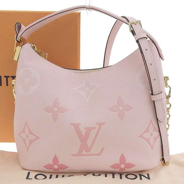 【本物保証】 箱・布袋付 超美品 ルイヴィトン LOUIS VUITTON モノグラムジャイアント マシュマロPM ショルダーバッグ ピンク M45697(RFID入)