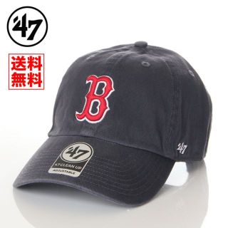 フォーティセブン(47 Brand)の47 キャップ 47BRAND ボストン レッドソックス 帽子 紺(キャップ)