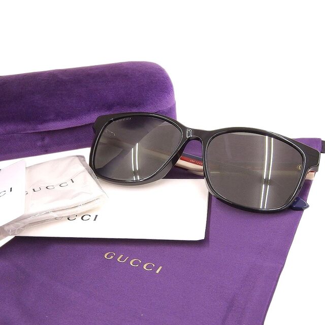 Gucci - 【本物保証】 布袋付 超美品 グッチ GUCCI アジアンフィット