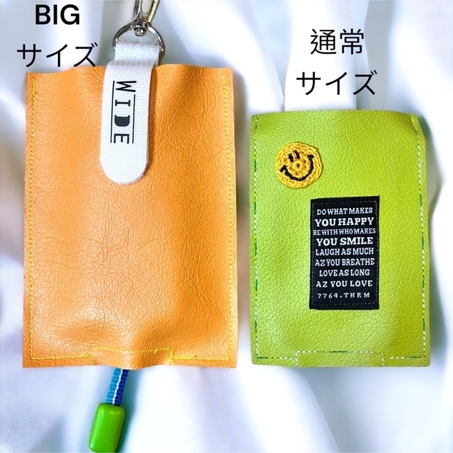 キッズ携帯カバー　ケース　ナスカンクリア型　BIGサイズ　2 スマホ/家電/カメラのスマホアクセサリー(モバイルケース/カバー)の商品写真