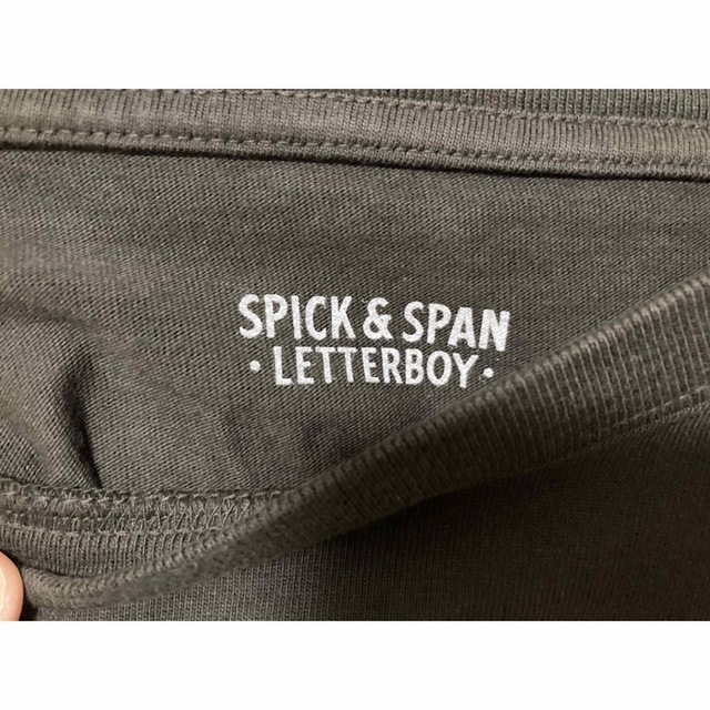 Spick & Span(スピックアンドスパン)のSpick and Span Letter Boy x Spick Tシャツ レディースのトップス(Tシャツ(半袖/袖なし))の商品写真