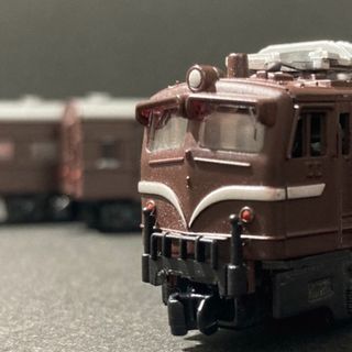 バンダイ(BANDAI)のBトレ　EF58とスハ43系客車(鉄道模型)