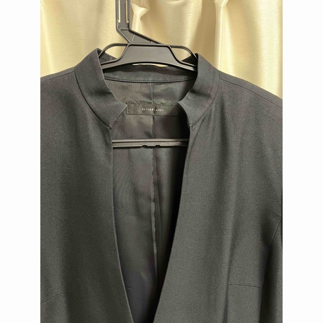 INTERPLANET(インタープラネット)のスーツ上下　スタンドカラー　前スリット レディースのフォーマル/ドレス(スーツ)の商品写真