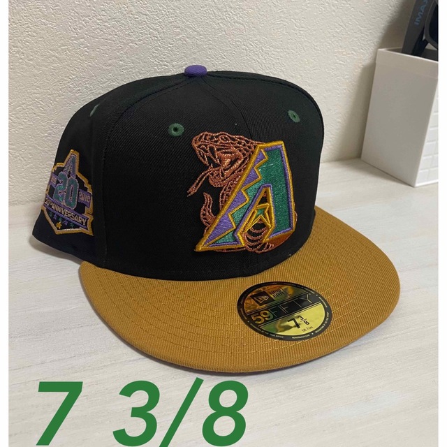 NEW ERA 59Fifty ダイヤモンドバックス　Black × Gold