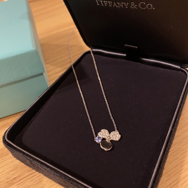 【お盆限定価格】 Tiffany ペーパーフラワーネックレス