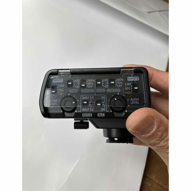 XLRマイクロホンアダプター DMW-XLR1 xlrケーブル付 玄関先迄納品