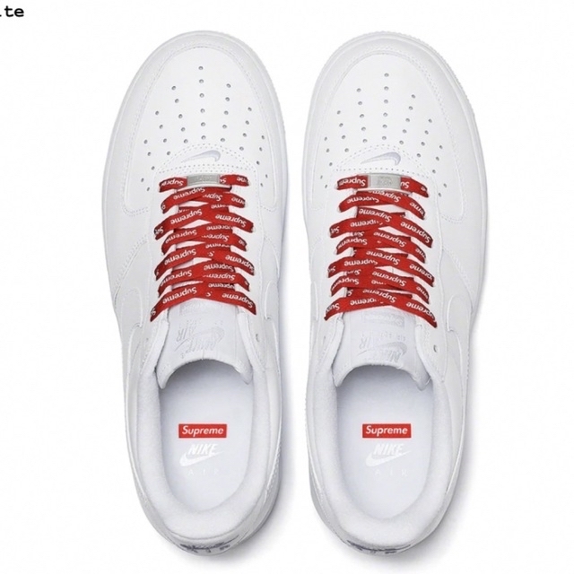 Supreme × Nike Air Force 1 Low "White"