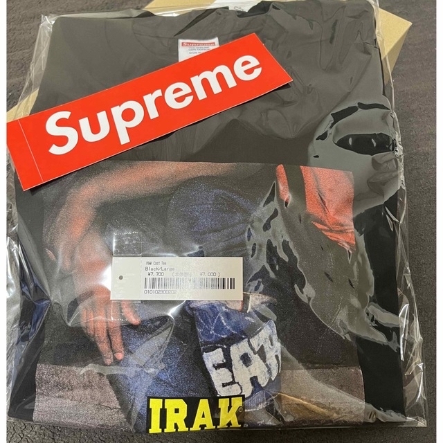 Supreme(シュプリーム)のSupreme/IRAK Cast Tee 黒　イラーク キャスト Tシャツ　 メンズのトップス(Tシャツ/カットソー(半袖/袖なし))の商品写真