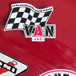 ヴァンヂャケット(VAN Jacket)のVANチエッカーフラッグsticker耐候性良いタイプ大変貴重です。(その他)