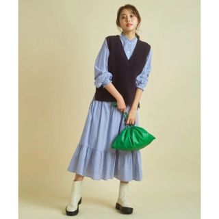 ジャスグリッティー(JUSGLITTY)の新品・ジャスグリッティー JUSGLITTY ショートベスト×ワンピースセット(セット/コーデ)