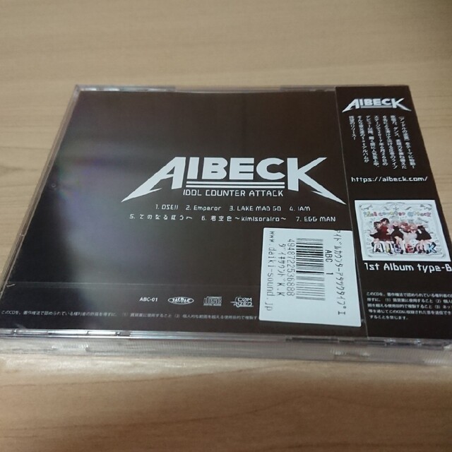 ABECK IDOL COUNTER ATTACK type-A エンタメ/ホビーのDVD/ブルーレイ(アイドル)の商品写真