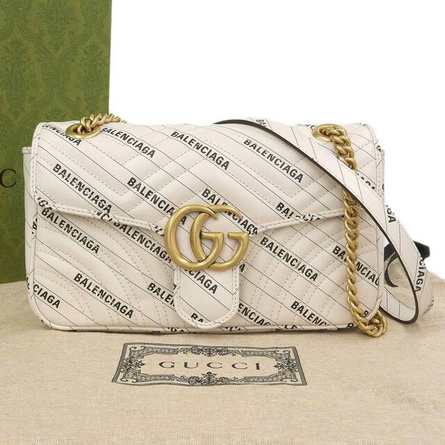 Gucci - 【本物保証】 箱・布袋付 超美品 グッチ×バレンシアガ GG