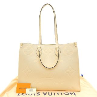 ルイヴィトン(LOUIS VUITTON)の【本物保証】 布袋付 超美品 ルイヴィトン LOUIS VUITTON モノグラム アンプラント ジャイアント オンザゴーGM 2WAY トートバッグ M45081(トートバッグ)