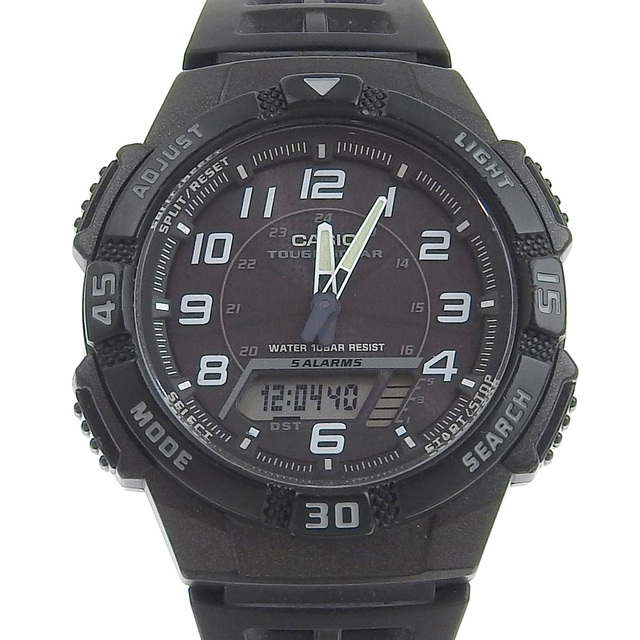  カシオ CASIO Collection STANDARD メンズ ソーラー 腕時計 シンプル AQ S800W