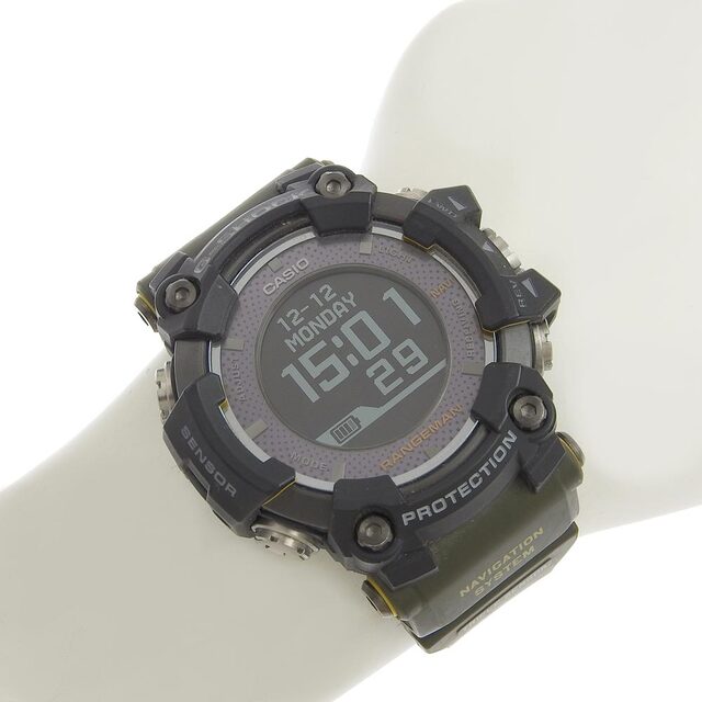 【本物保証】 超美品 カシオ CASIO Gショック レンジマン マスターオブG メンズ 電波 ソーラー 腕時計 GPR B1000 希少 レア